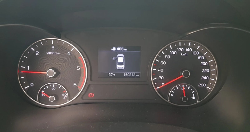 Kia Optima cena 59889 przebieg: 160127, rok produkcji 2018 z Łosice małe 352